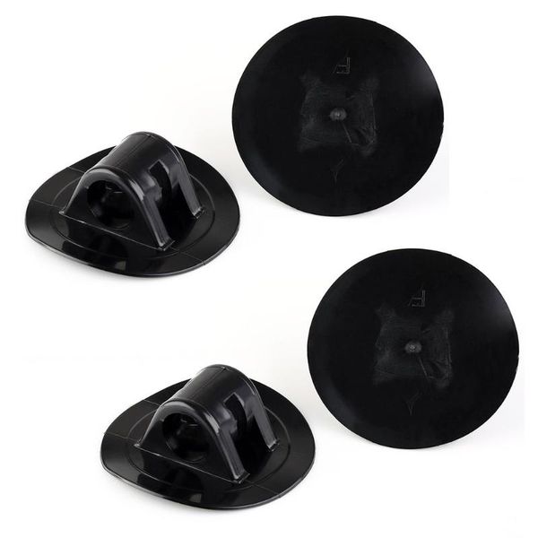 

rafts/inflatable boats 4pcs horizontal fixing hook easy install black accessory canoe inflatable boat part engine mount grommet motor racket