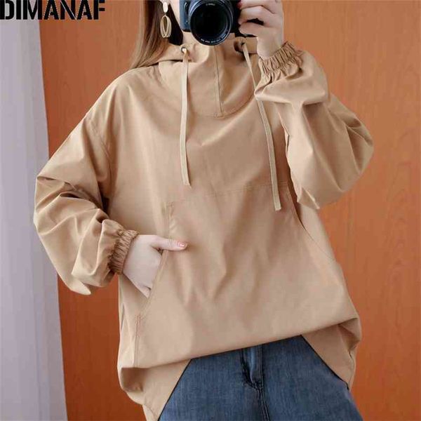 

plus size women hoodies sweatshirts autumn lady pullovers female clothing loose casual solid long sleeve hooded 210531, Black
