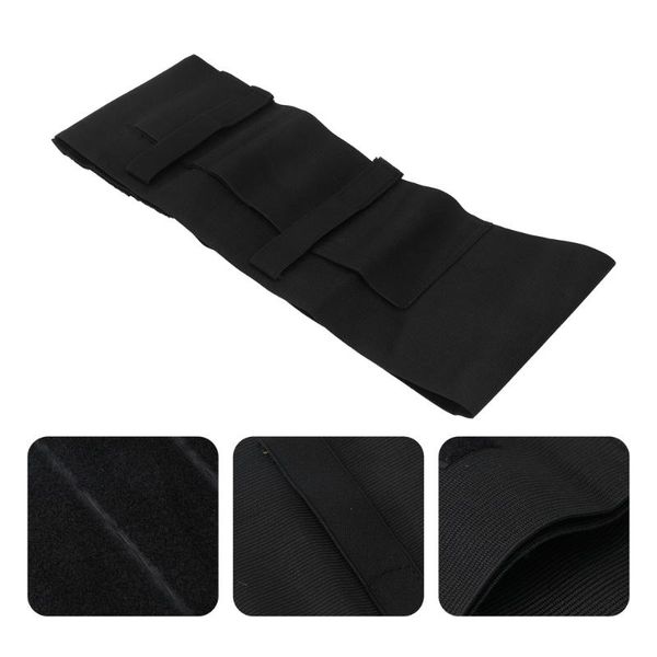

waist support concealed belly band holster elastic men, Black;gray