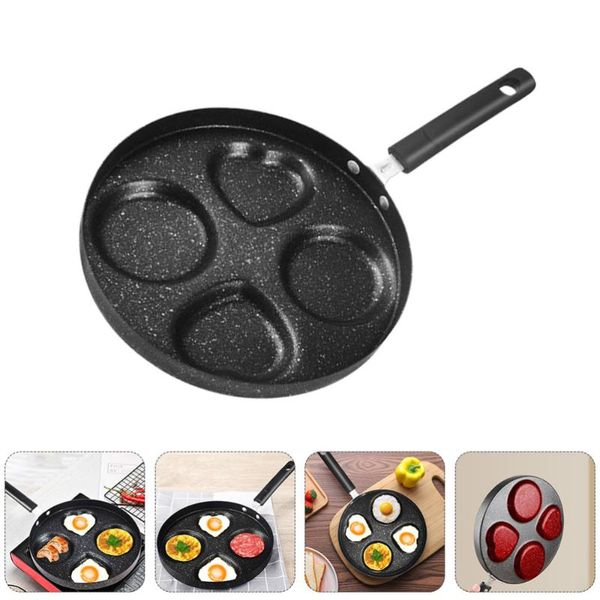 

non-stick egg pan frying waffle multipurpose heart shape (assorted color) pans