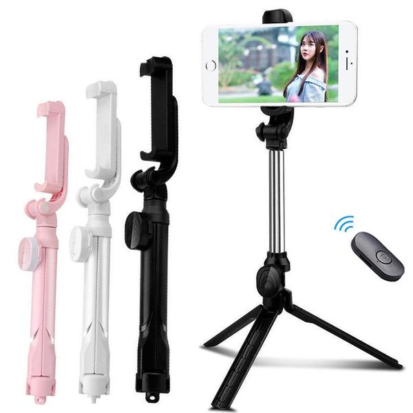 

selfie monopods tripod wireless sticks folding bluetooth extendable monopod for android ios mobile phone remote control self-timer pole
