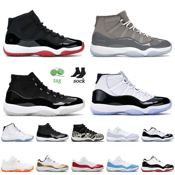 

11 11s xi basketball shoes 2022 arrival sports high bred 25th anniversary mens women jumpman varsity red university blue trainers sneakers e