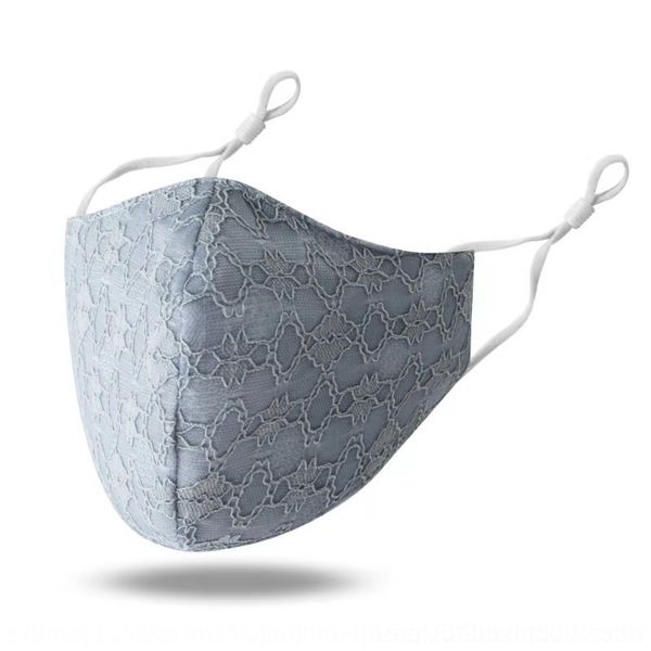

MaL acial cotton women's ashion three dimensional cloth lace designer masks acial cotton ace mask women's fashion lace three dimensional cl