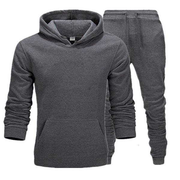 

men's hoodies & sweatshirts conjunto de dos piezas con capucha para hombre, ropa deportiva, c50  , y pantalones, 0bim, Black