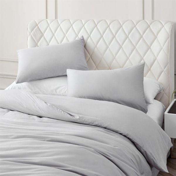 

bedding sets 100% cotton luxury solid color silky soft duvet cover for bed pillow shams 65x65 full  king