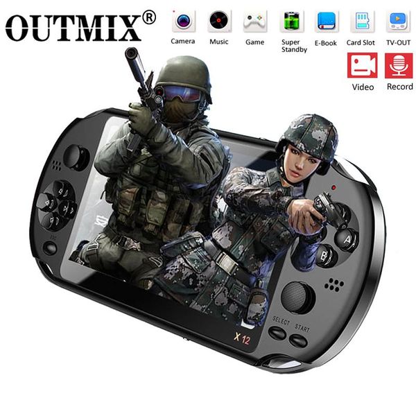 

portable handheld 3000 games 5.1 inch double rocker support tv output players game