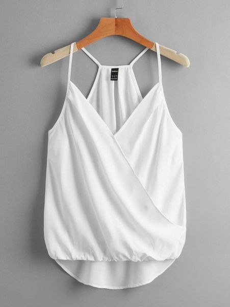 

wrap front cami p3vt#, White