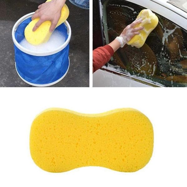 

car sponge 1pcs styling wash polyester soft large cleaning honeycomb coral thick block supplies auto tools
