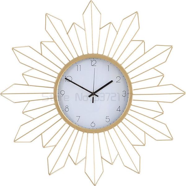 

wall clocks modern light luxury clock sofa background decoration porch corridor