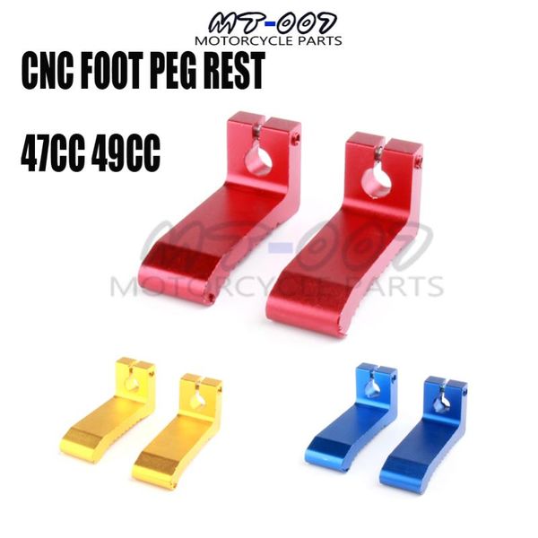 

pedals cnc 43cc 47cc 49cc foot pegs rest mini pocket rocket pit pro bike kids peg