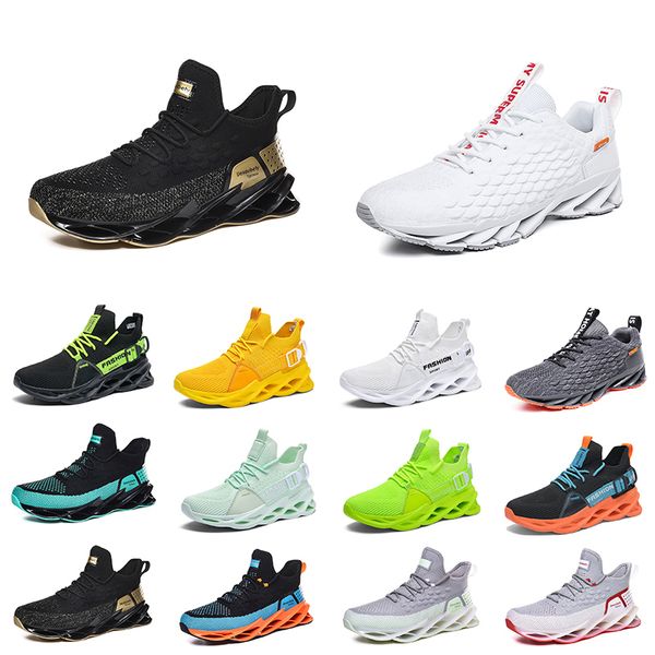 

men running shoes breathable trainers wolf grey tour yellow peach triple black white green metallic gold mens outdoor sports sneakers hiking