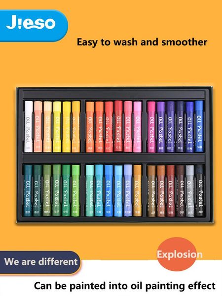 

gift sets oil pastel set 24 colors 36 children water-soluble pastels wonderful sticks crayons art students painting pigment