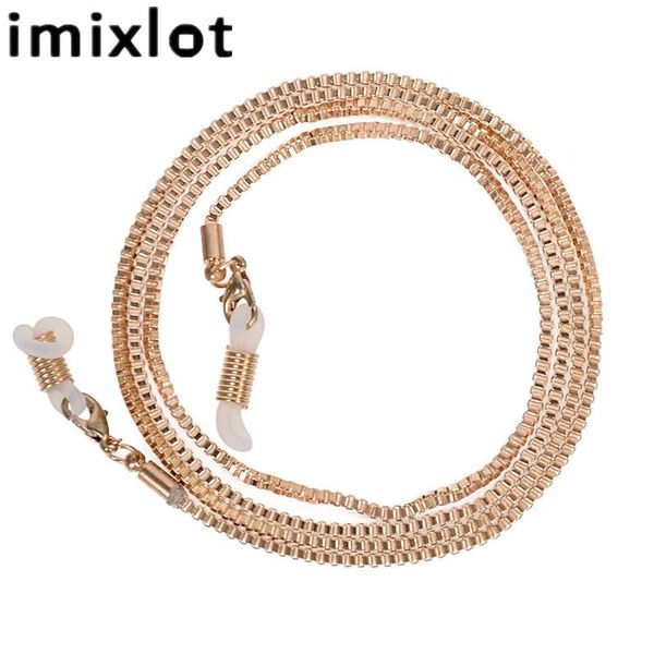 

other fashion accessories imixlot classic gold color vintage eyeglass chain reading glasses cord holder neck strap sunglasses, Silver