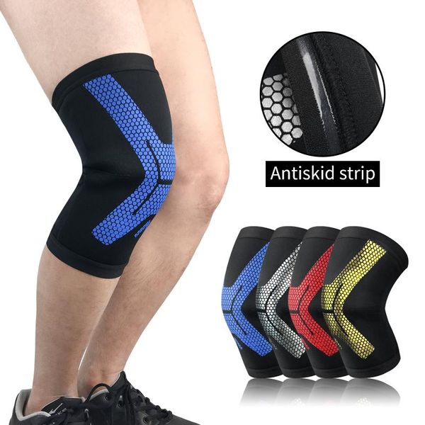 

faddish 1 pair sports knee pads protects patella meniscus suitable for mountaineering running cycling weight lifting fitness elbow &, Black;gray