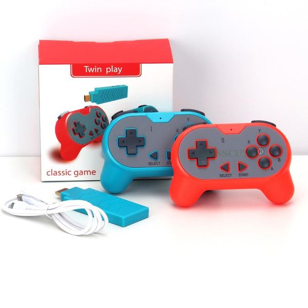 

portable game players usb tv stick video console built in 628 retro wireless controller dual -compati