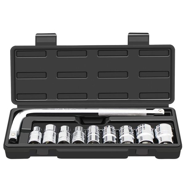 

hand tools 10pcs piece socket wrench set bicycle motorcycle car repairing tool common sockets ratchet spanner