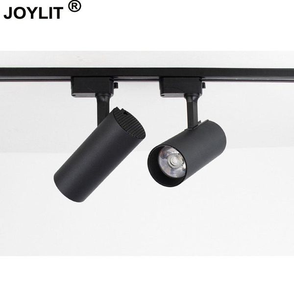 

8pcs/lot led track light 10w 20w 30w cob rail spotlights lamp leds tracking fixture spot lights bulb for store shop mall
