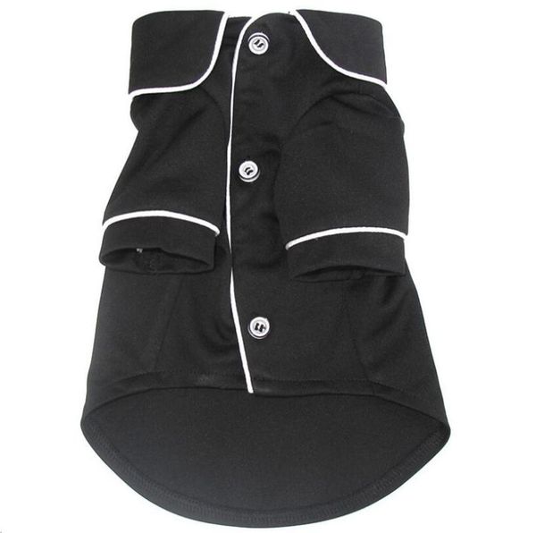 

pink/black all season dog cat pajamas breathable pet homewear clothes for small xs s m l xl apparel