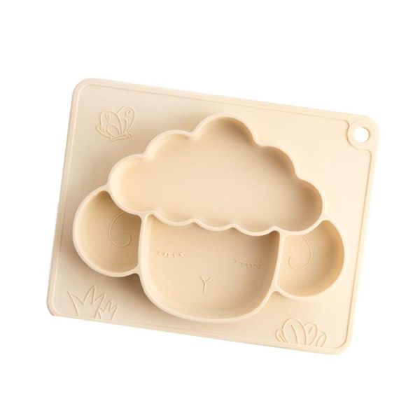 

bowls tableware anti slip soft silicone microwave cute cartoon feeding bowl strong suction baby dinner plate non toxic dishwasher safe