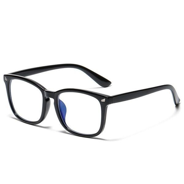 

sunglasses retro plastic square frames bluelight optical anti blue light gafas prescription glasses, White;black