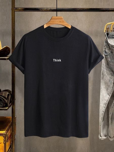 

men letter graphic tee f8in#, White;black