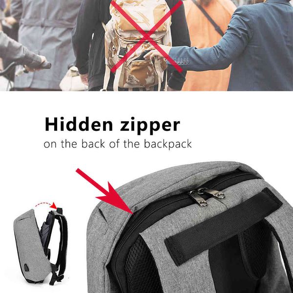 

ike marti anti-theft lapbackpack bag 15.6 urban men backpack mochila waterproof black 2021 school woman anti theft backpacks k726