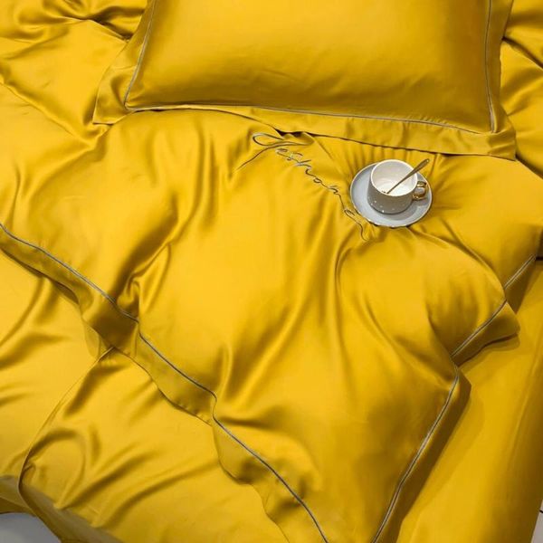 

bedding sets 800 tc tencel pure color set king duvet cover and pillow cases