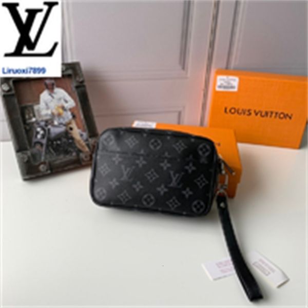

wallet brand designer purse luxury qbxz m61739 wallets small and convenient compact clutch black chain men real leather clutches long evenin, Red;black