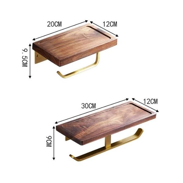 

toilet paper holders bathroom holder gold and wood roll tissue box rack boxes