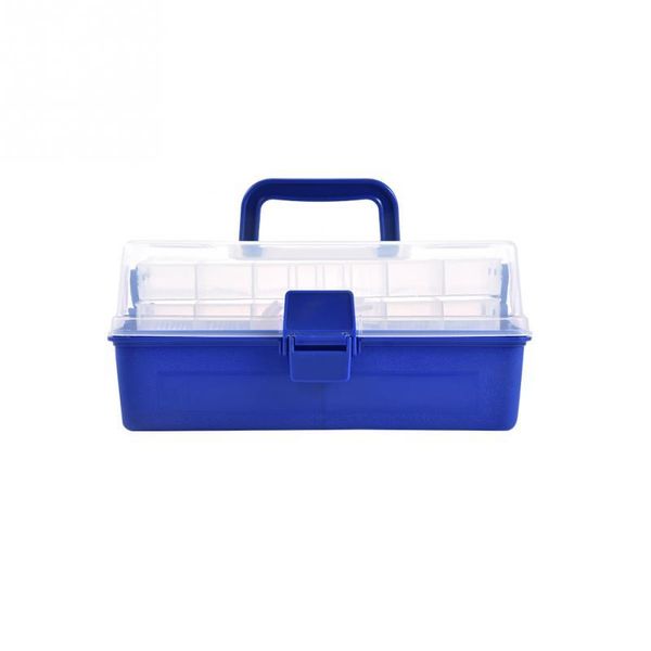 

17 14cm fishing lure box 3 layers plastic tackle hooks pesca accessories container