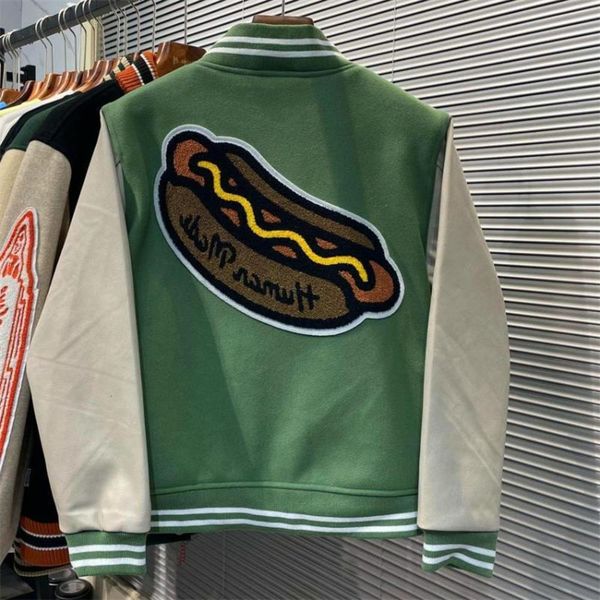 

hoodies varsity baseball men clothing women coats racer streetwear motorcycle park, Black