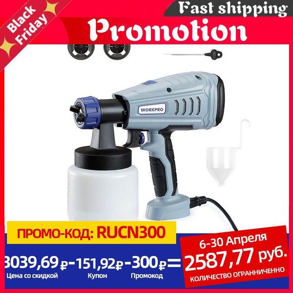 

spray gun 550w 220v paint high 800ml power electric sprayer with 2 nozzle for home use beginner professional guns