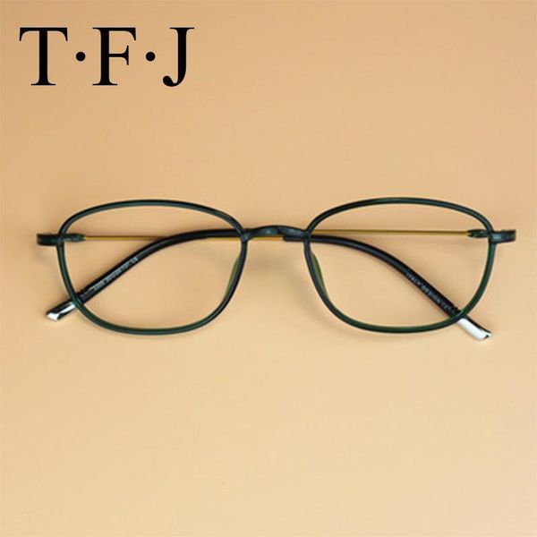

hipster elliptical small eyeglasses frames men women computer glasses tungsten steel carbon prescription myopia fashion sunglasses, Black