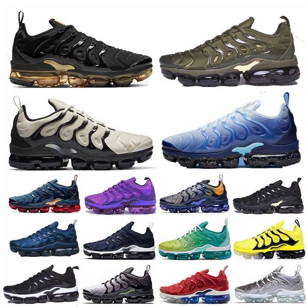 

tn run shoes classic women designers black white sport shock plus sneakers 39-45