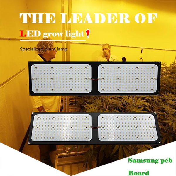 

120/240w led grow light quantum board full spectrum samsung lm561c s6 288pcs 3000k diy chip lamp for indoor plant tent lights