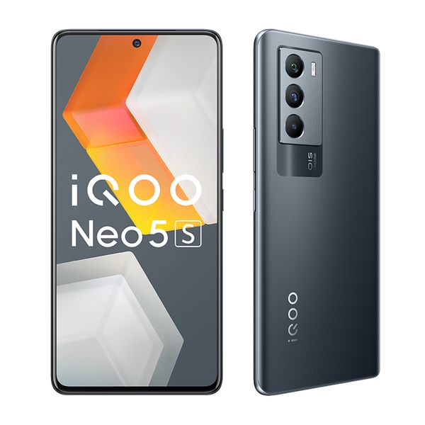 Cellulare originale Vivo IQOO Neo 5S 5G 12GB RAM 256GB ROM Octa Core Snapdragon 888 48MP AI NFC Android 6.62