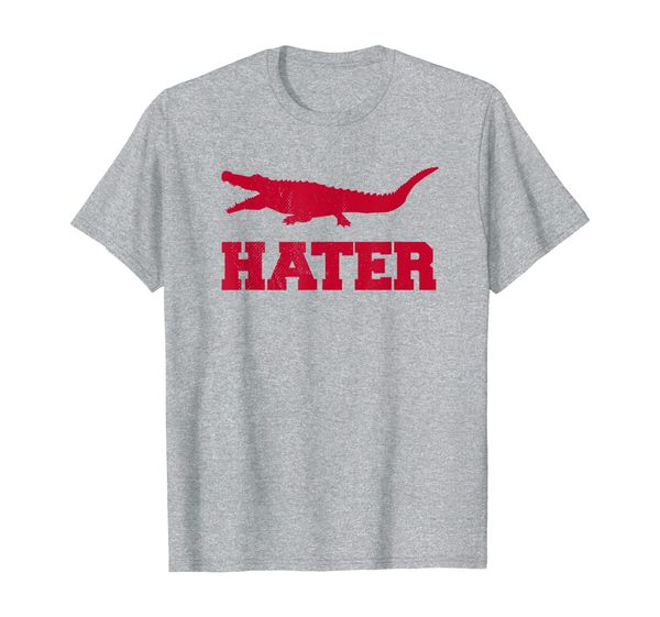 

Alligator Hater of Gators and Swamps - Athens Georgia Fan T-Shirt, Mainly pictures