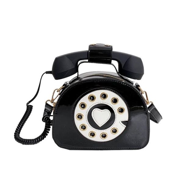 

3pcs messenger bags women design personal telephone shaped cross body bag mix color