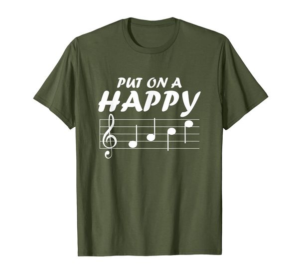 

Put On A Happy Face Orchestra Concert Music Notes T-Shirt, Mainly pictures