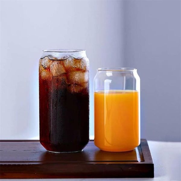 

wine glasses 1pcs creative glass cup tea coffee mug drink high can shape juice milk borosilicate