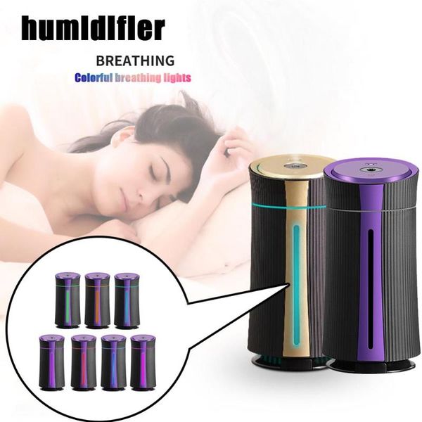 

vacuum cleaners air humidifier usb electric aroma diffuser ultrasonic cool mist maker mute design with 7 colors lights for home car office