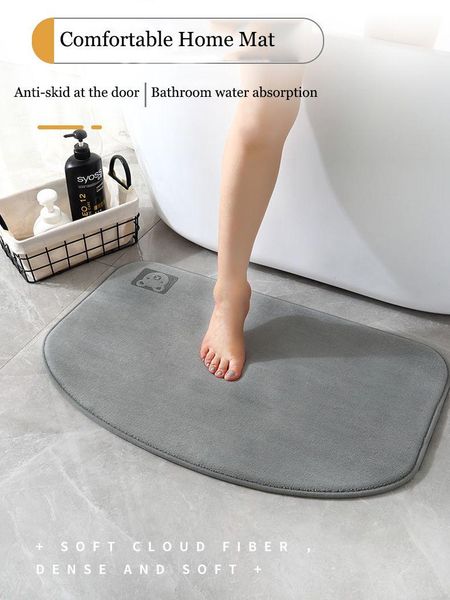 

bath mats non-slip absorbent memory foam mat for bathroom and bedroom