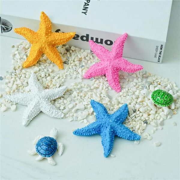 

decorations resin starfish ornament home aquarium decoration pography props mini 7.5cm