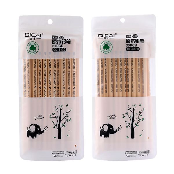

pencils 30 log pencils in bags for children hb pencils for primary school students learning sketch pens kindergarten supplies batch