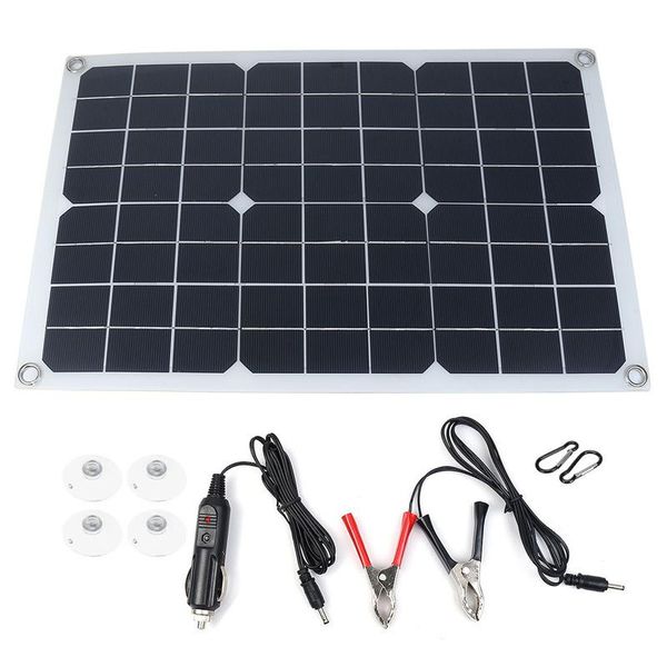 

chopsticks 20w 12v portable solar panel kit with 10a lcd display charge controller off grid monocrystalline module