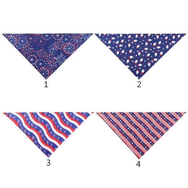 

cat costumes american flag dog scarfs independence day cats puppy bibs bandanas grooming accessories for small medium large dogs n1hf