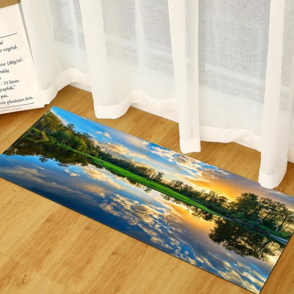 

modern kitchen entrance doormat home decoration bedroom carpet bathroom anti-slip floor hallway balcony mat children's long rugs carpet