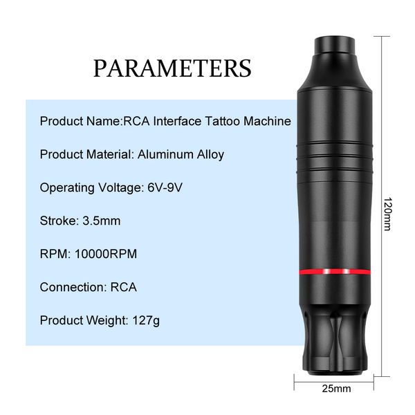 

professional tattoo machine kit rotary tattoo pen tattoo kit permanent makeup machine for body art complete machine kitscouts