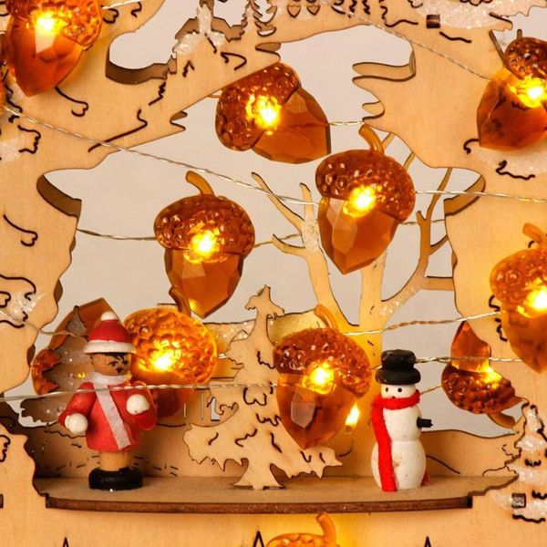 

strings led string lights acorn shape mini battery powered for bedroom christmas parties wedding centerpiece decoration