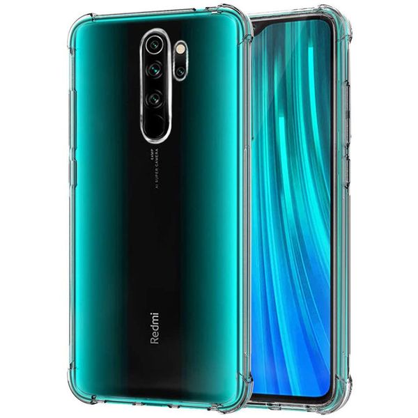 Transparente Silikonhüllen für Xiaomi Redmi Note 8 T Pro Mi 10 9 SE Lite 7 A 7A 8A K30 K20 9T 8T A3 A2 Mi10 Antishock Cover Phone